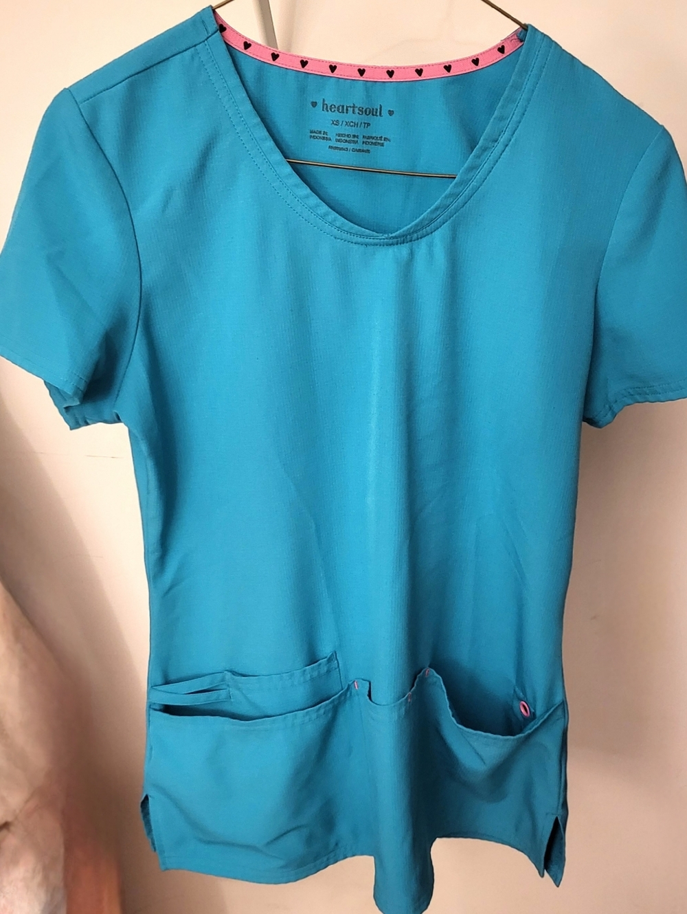 HeartSoul Teal Medical Scrub Top